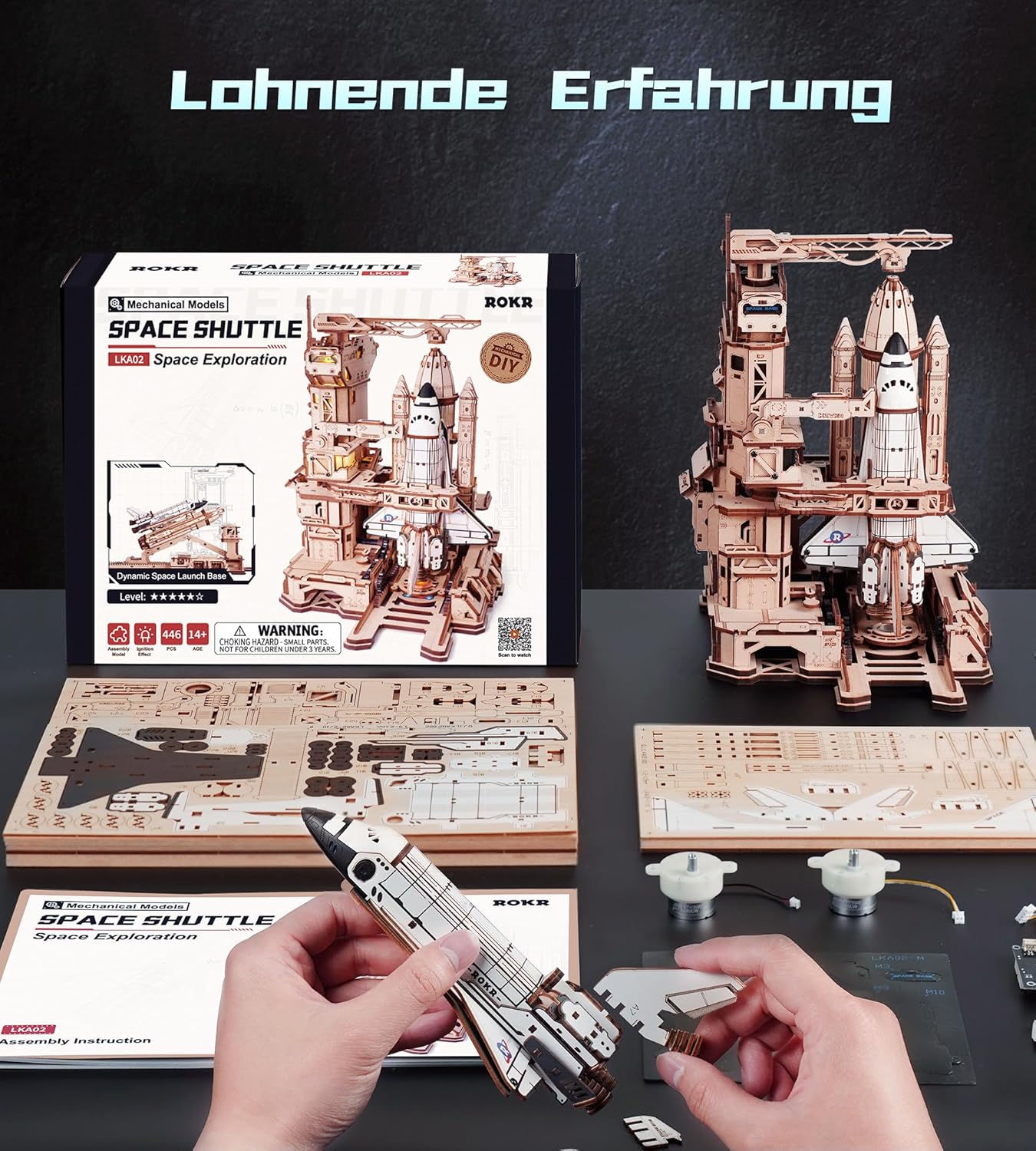 Raumfähre - Modellbausatz zum Basteln