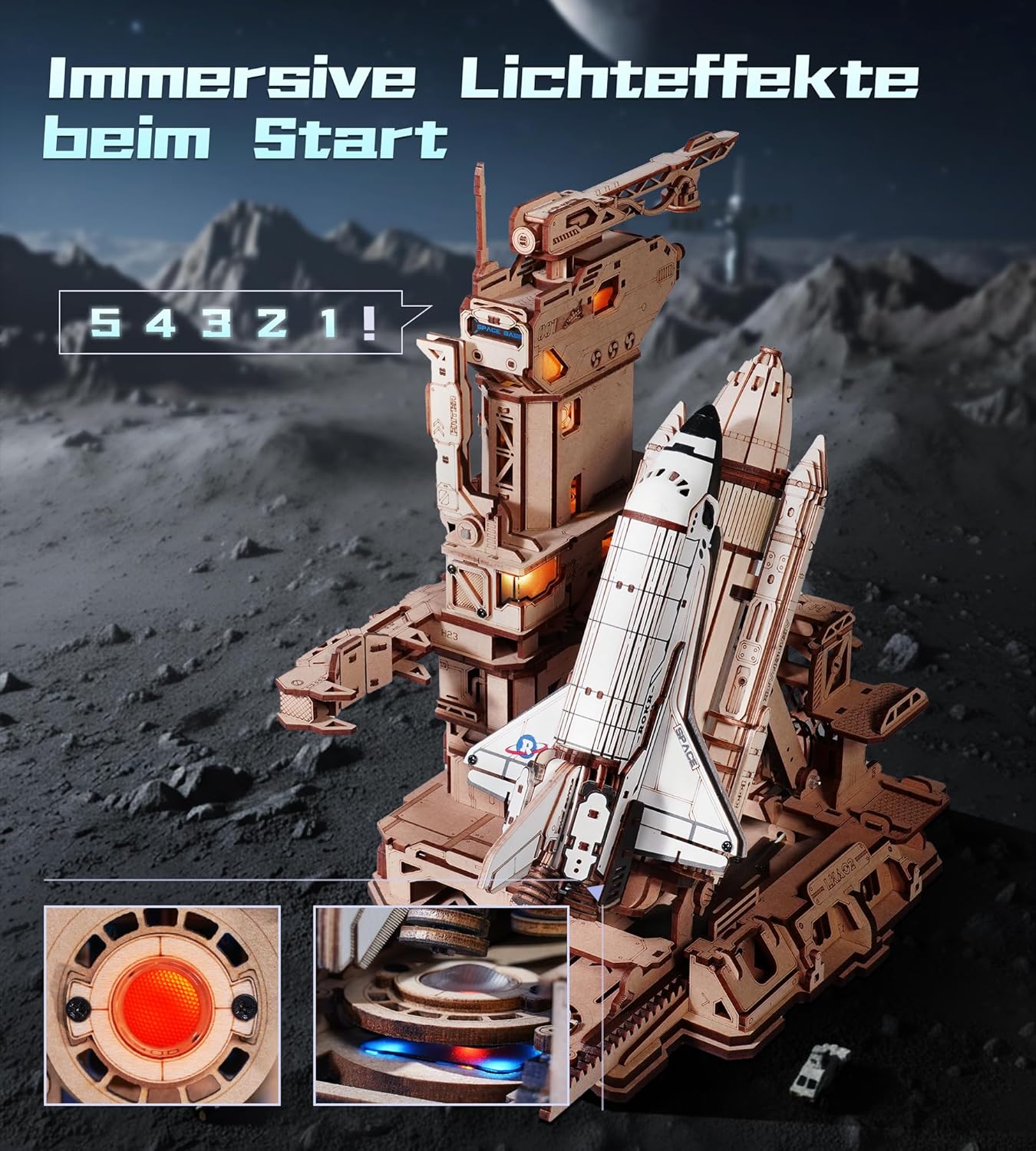 Raumfähre - Modellbausatz zum Basteln